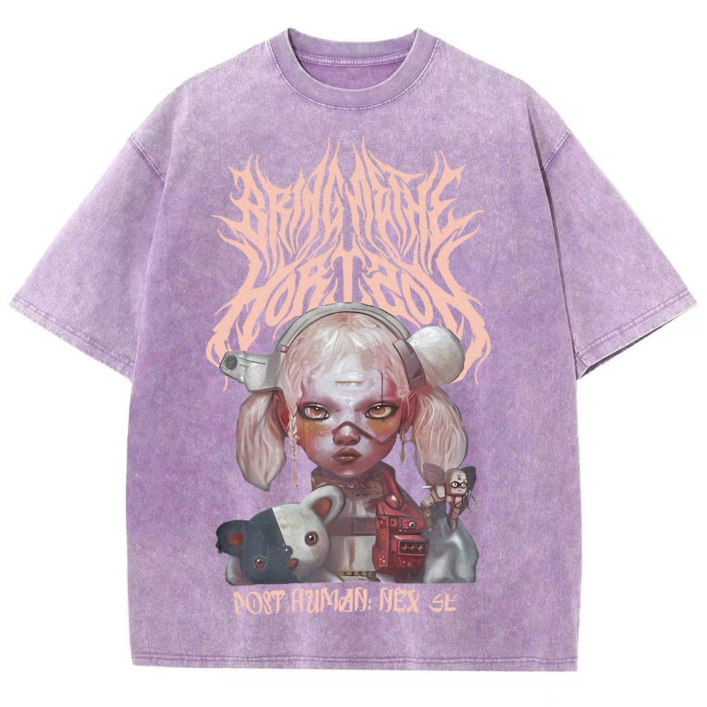 Bring Me The Horizo​​n Short-Sleeved Washed T-Shirt