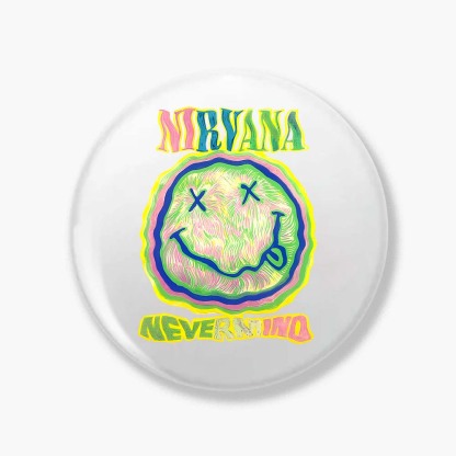 Nirvana Badge Blind Box – 1 Random Collectible Inside