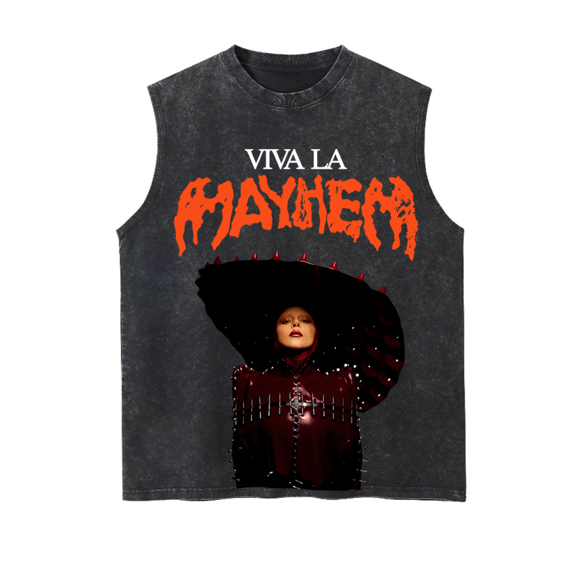 Mexico City Gaga Vintage Washed Tank Top