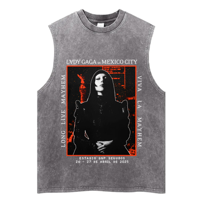 Mexico City Vintage Mayhem Washed Tank Top