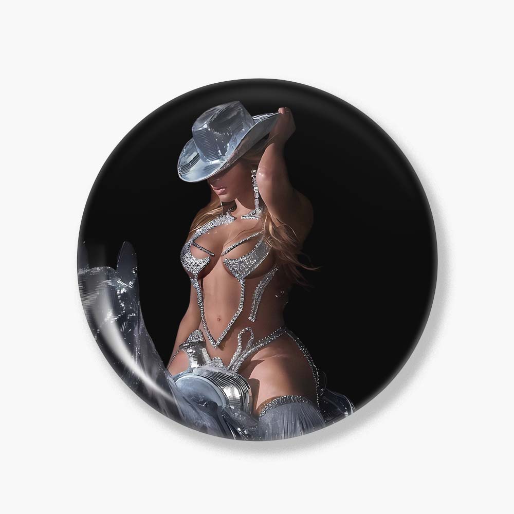 Beyoncé Cowboy Carter Badge Blind Box – 1 Random Collectible Inside