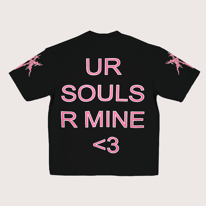 BMTH  Oliver Sykes “Ur Souls R Mine”  Print Short-Sleeved T-Shirt