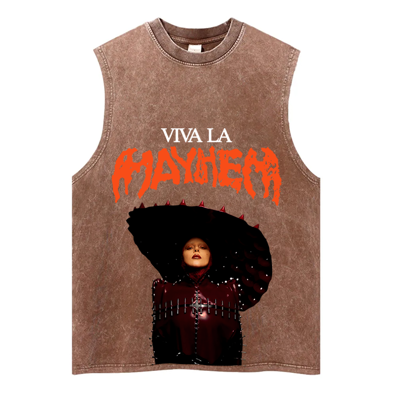 Mexico City Gaga Vintage Washed Tank Top