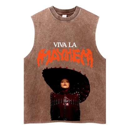 Mexico City Gaga Vintage Washed Tank Top