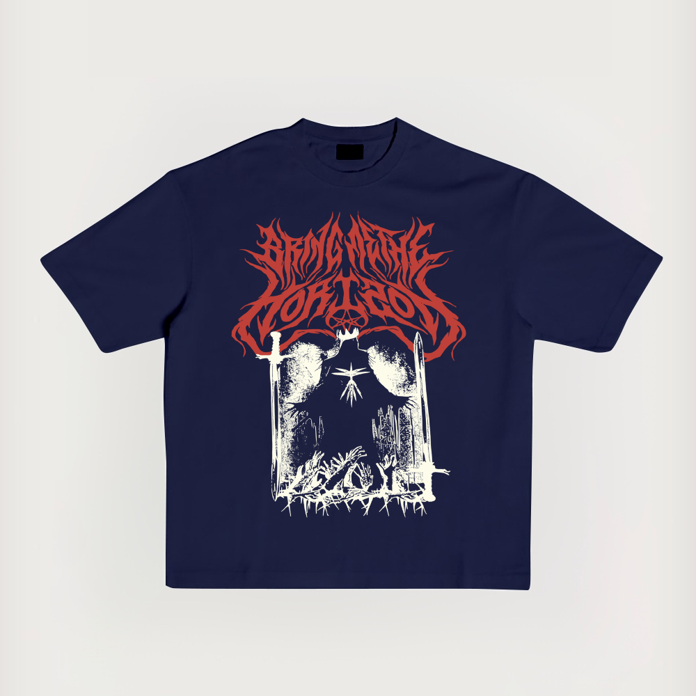 "Bring Me The Horizo" Printed Short-sleeved T-shirt