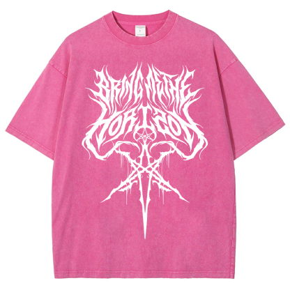 Bring Me The Horizon Short-Sleeved Washed T-Shirt