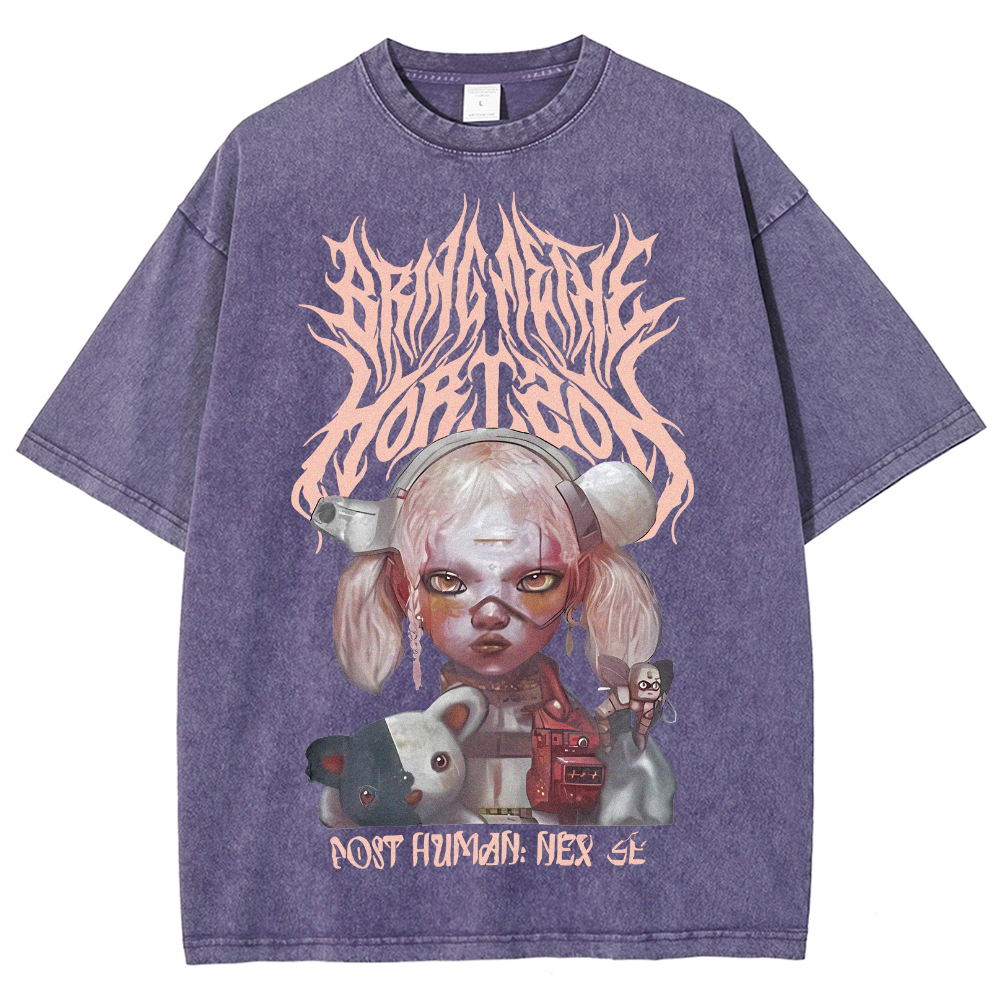 Bring Me The Horizo​​n Short-Sleeved Washed T-Shirt