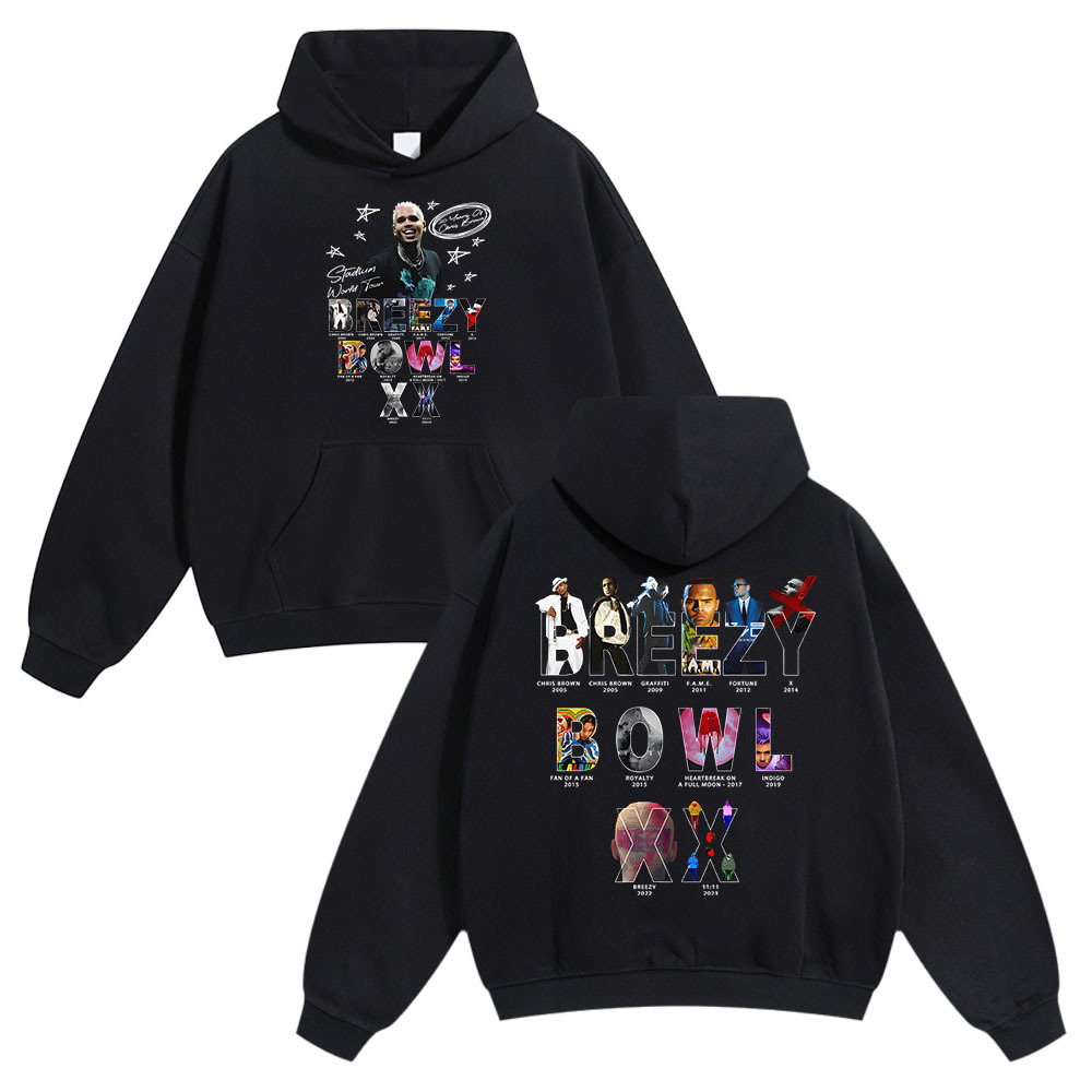 Unisex Chris Brown Pure Cotton Sweatshirt