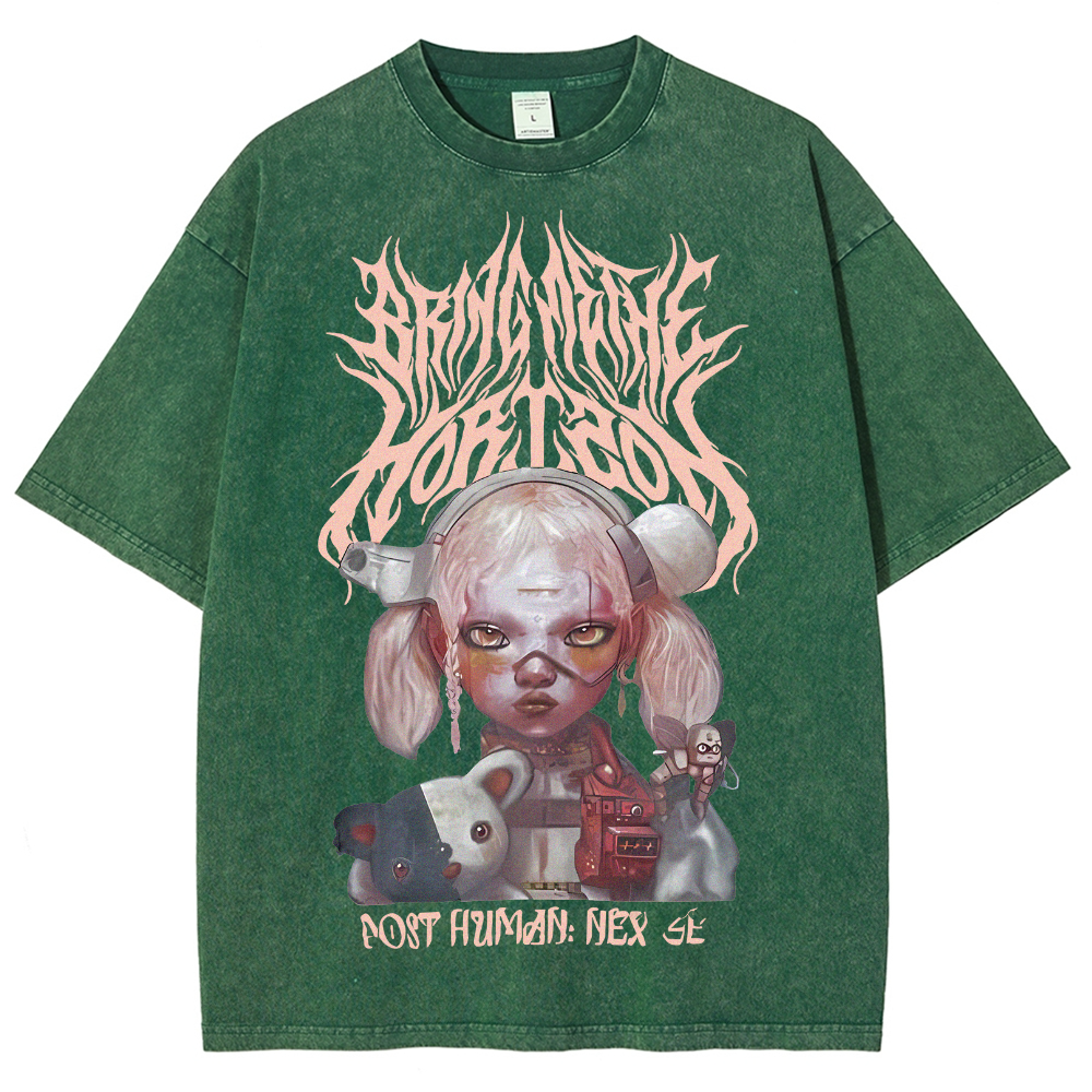 Bring Me The Horizo​​n Short-Sleeved Washed T-Shirt