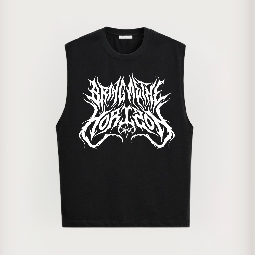 BMTH Prints Cotton Tank Top