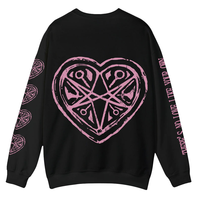 "Bring Me The Horizo" Print Casual Crewneck Sweatshirt