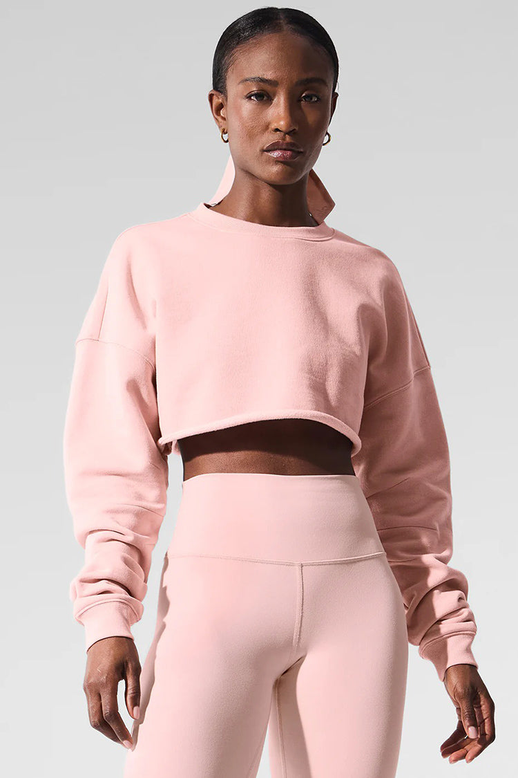 EXTREME CROPPED PULLOVER