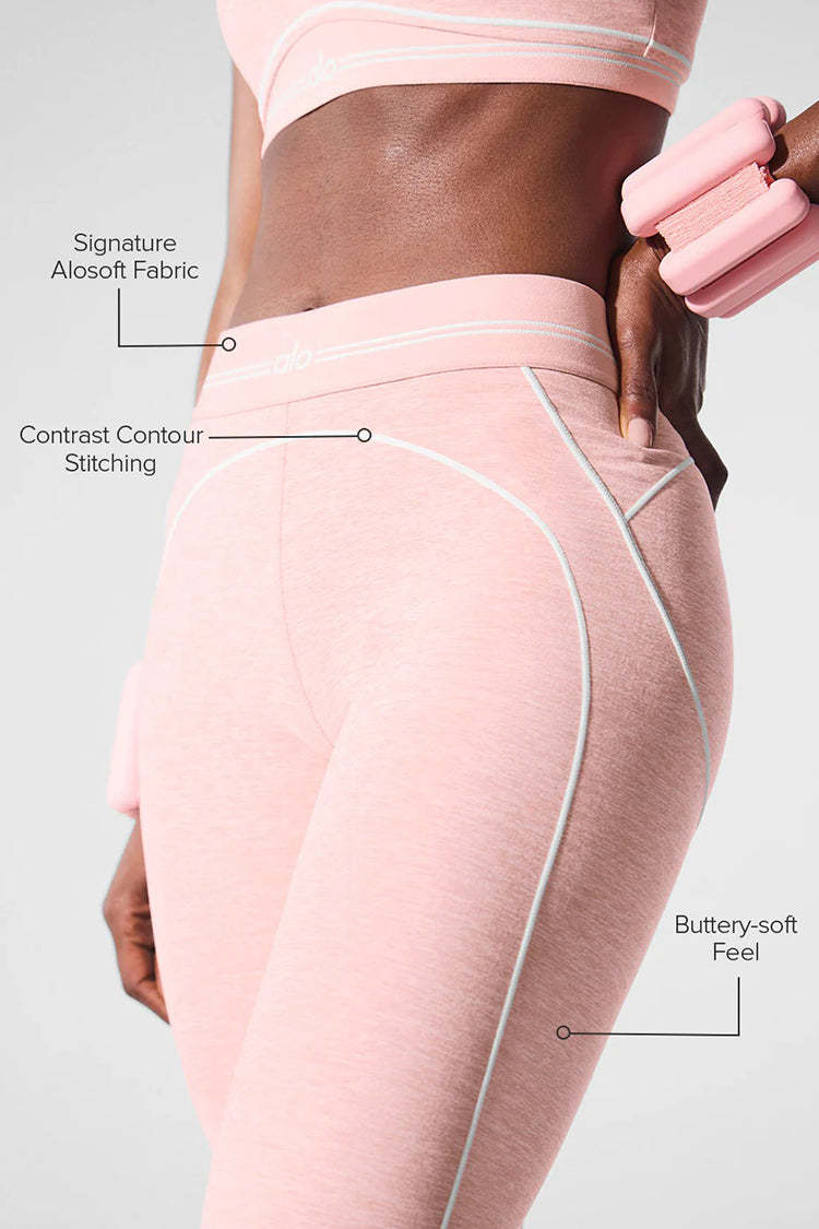 ALOSOFT HIGH-WAIST HEART THROB LEGGING