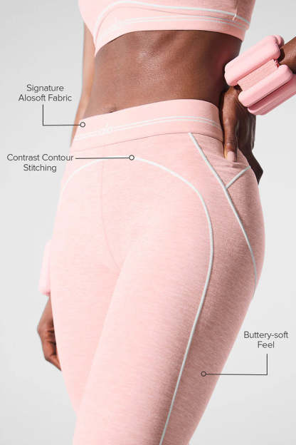 ALOSOFT HIGH-WAIST HEART THROB LEGGING
