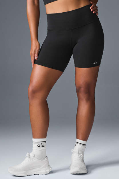 High-Waisted Sculpt Biker Shorts