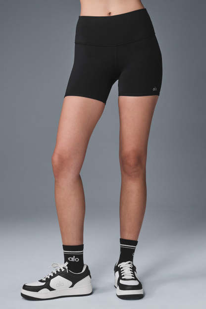 High-Waisted Sculpt Biker Shorts