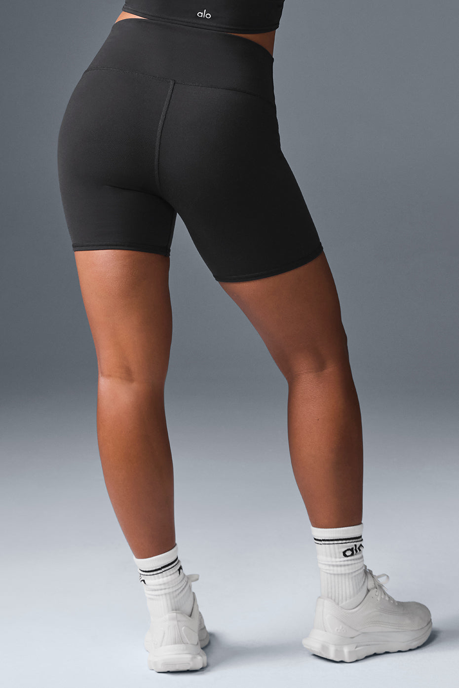 High-Waisted Sculpt Biker Shorts