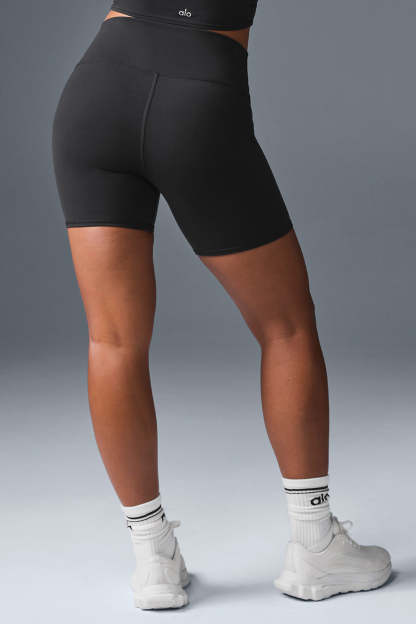 High-Waisted Sculpt Biker Shorts
