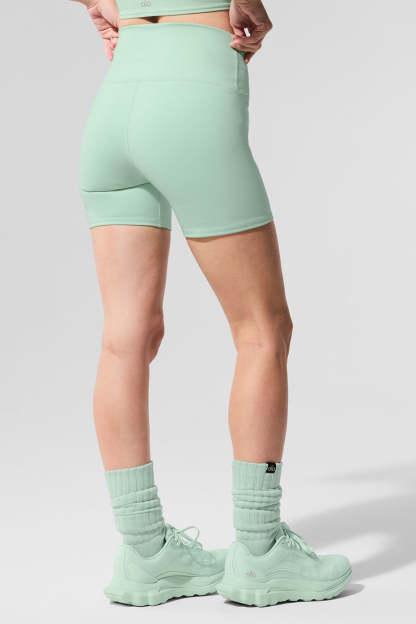 High-Waisted Sculpt Biker Shorts