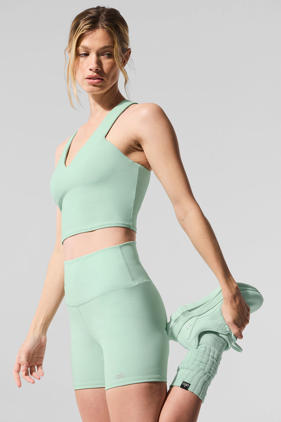 High-Waisted Sculpt Biker Shorts