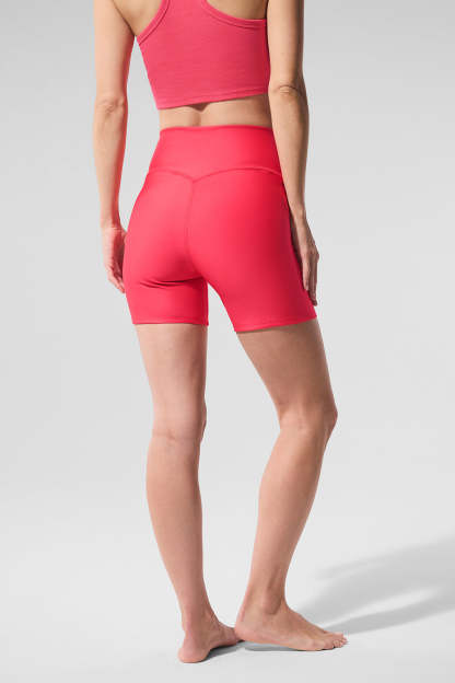 High-Waisted Sculpt Biker Shorts