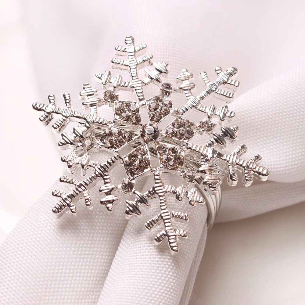 🎅Christmas Napkin Rings for Christmas Holiday Party❄️ Table Decoration🍽️