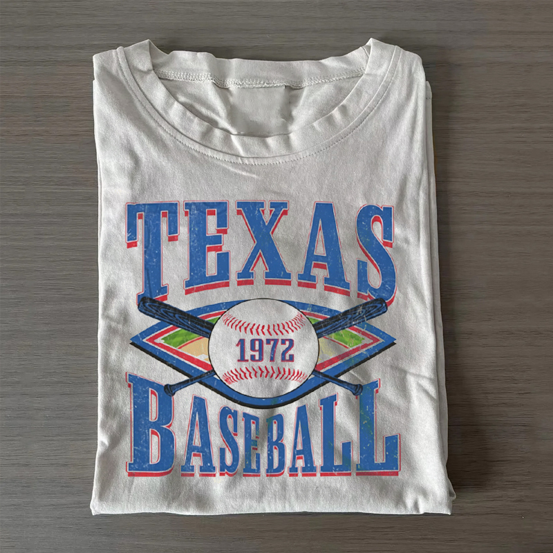 Vintage 1972 Texas Baseball T-shirt