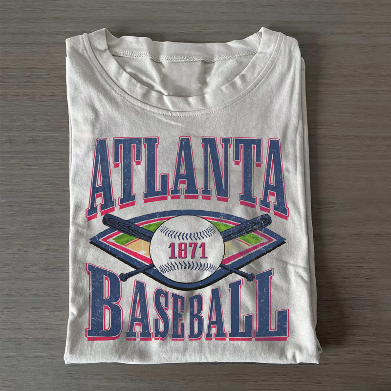 Vintage 1871 Atlanta Baseball T-shirt