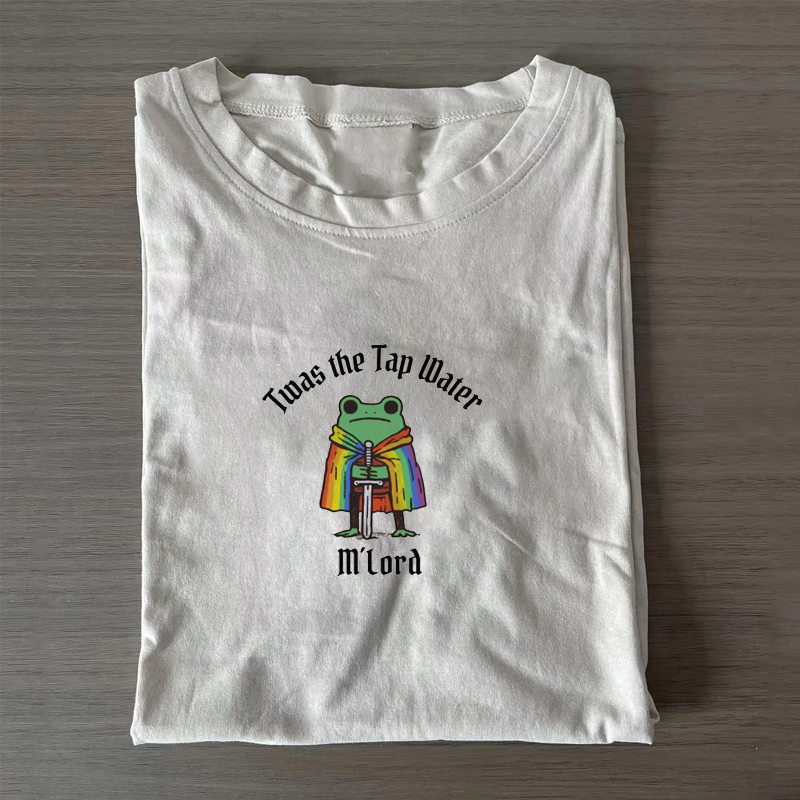 Twas the Tap Water Funny Frog T-shirt