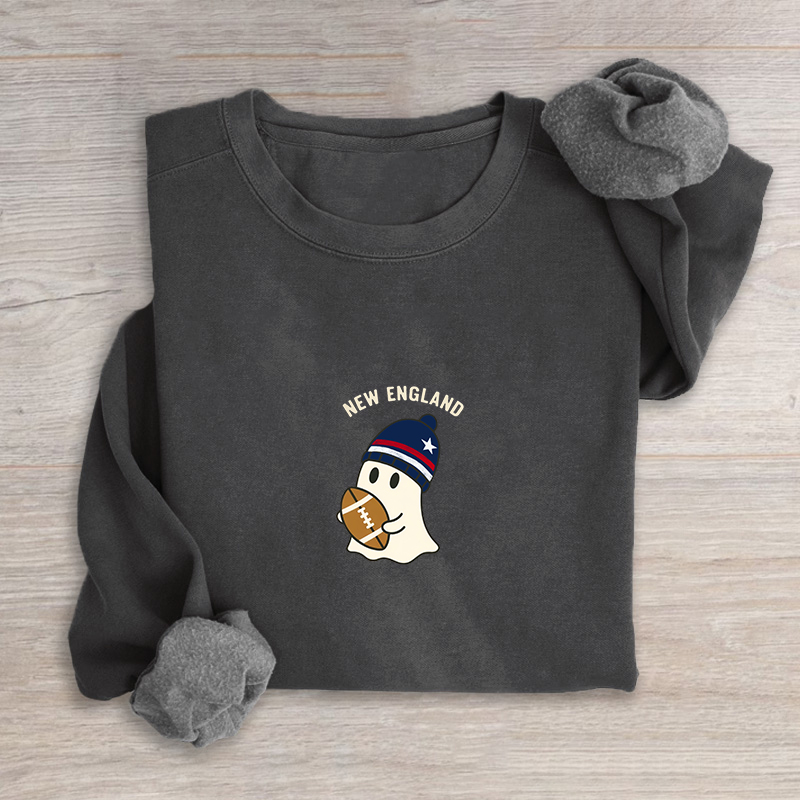 New England Ghost Football Sweatshirt