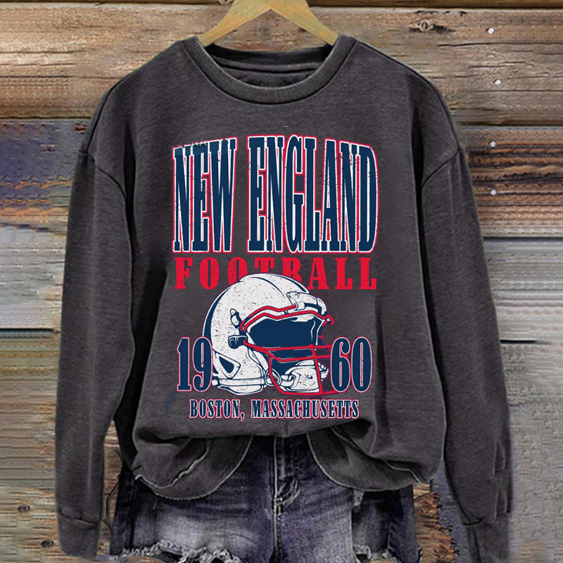  New England Football Sweatshirt