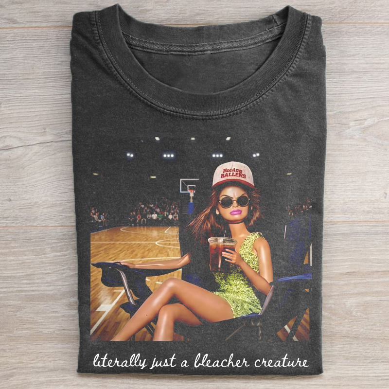 Funny Bleacher Creature Basketball T-shirt