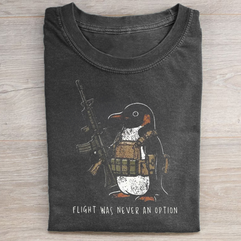 Tactical Penguin T-shirt