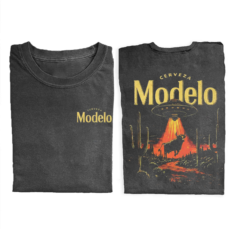 Western Alien Graphic T-shirt