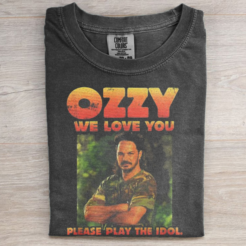  Ozzy We Love You T-shirt