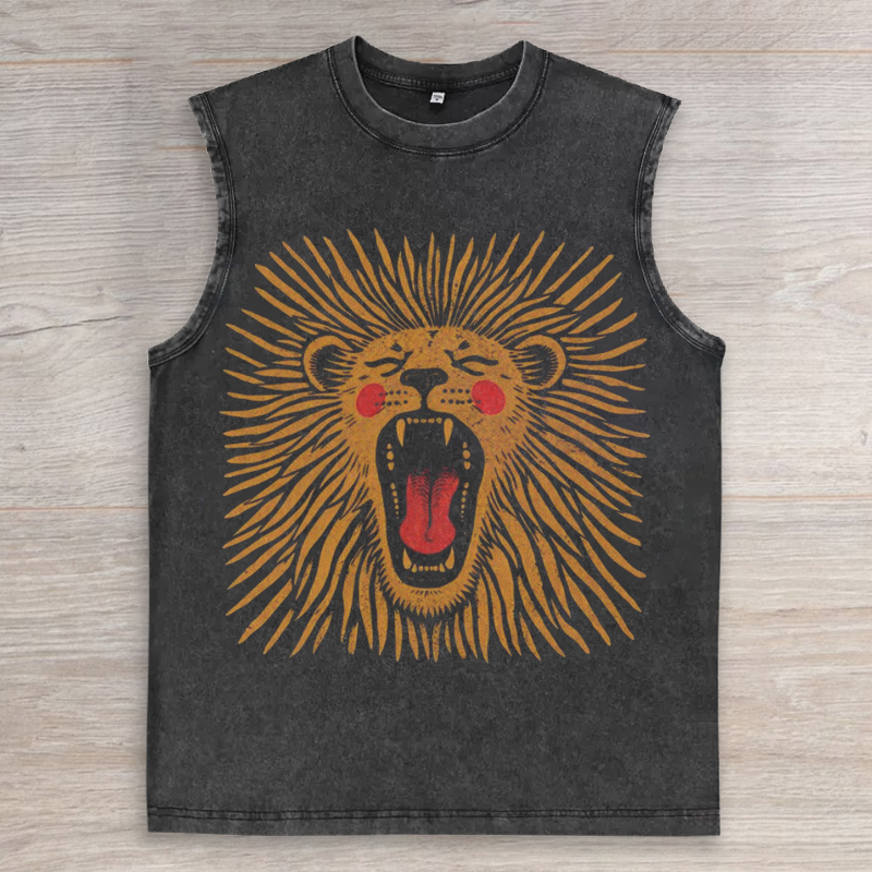 Vintage Boho Lion Tank