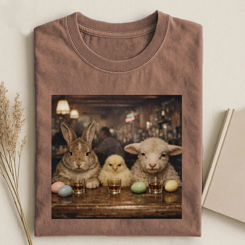 Funny Easter Animal Meme T-shirt