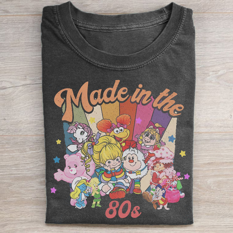 Cartoon Friends Nostalgia T-shirt