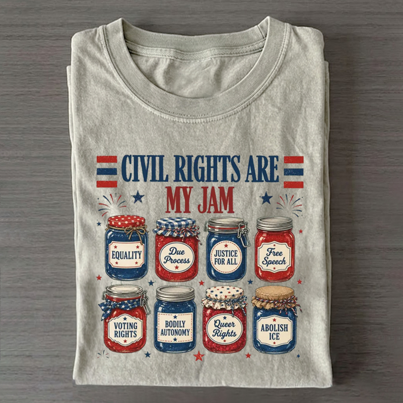 Civil Rights are my Jam T-shirt