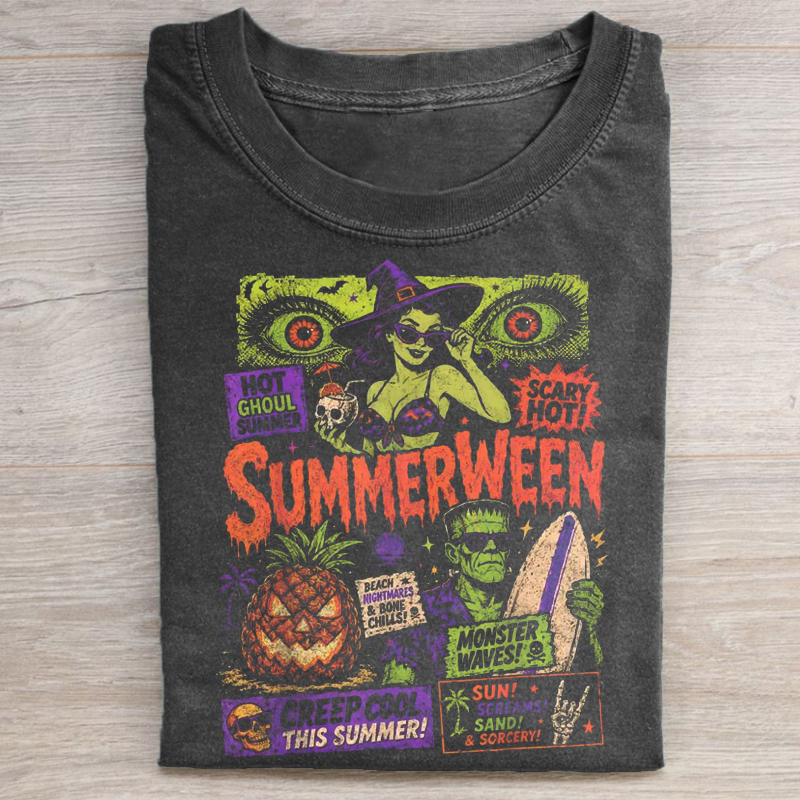Halloween Beach Vacation T-shirt
