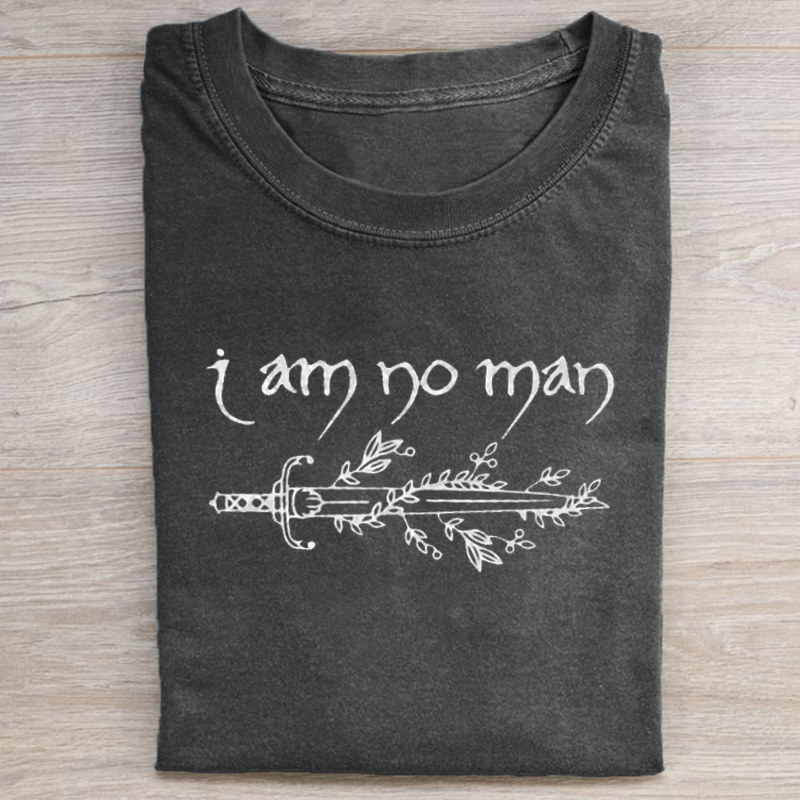 I Am No Man T-shirt