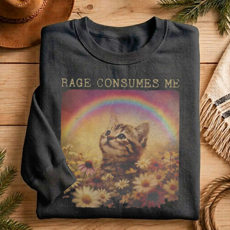 Rage consumes me Sweatshirt