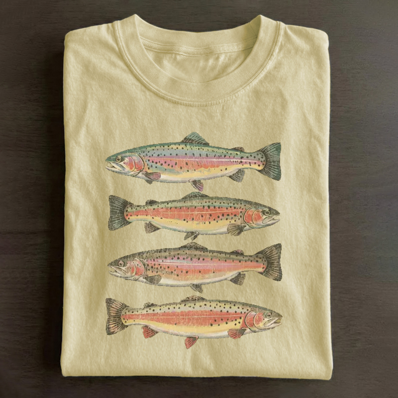 Rainbow Trout Heavy T-shirt