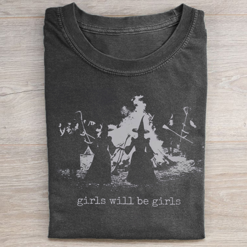 Vintage Girls Will Be Girls T-shirt