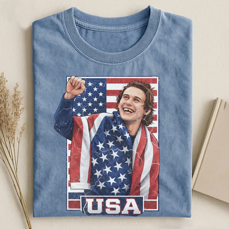 USA Olympic Gold Medal Hockey T-shirt