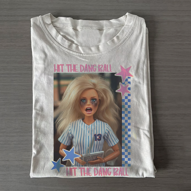 Hit The Dang Ball Baseball T-shirt