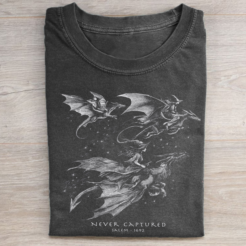 Salem Witch Dragon T-shirt