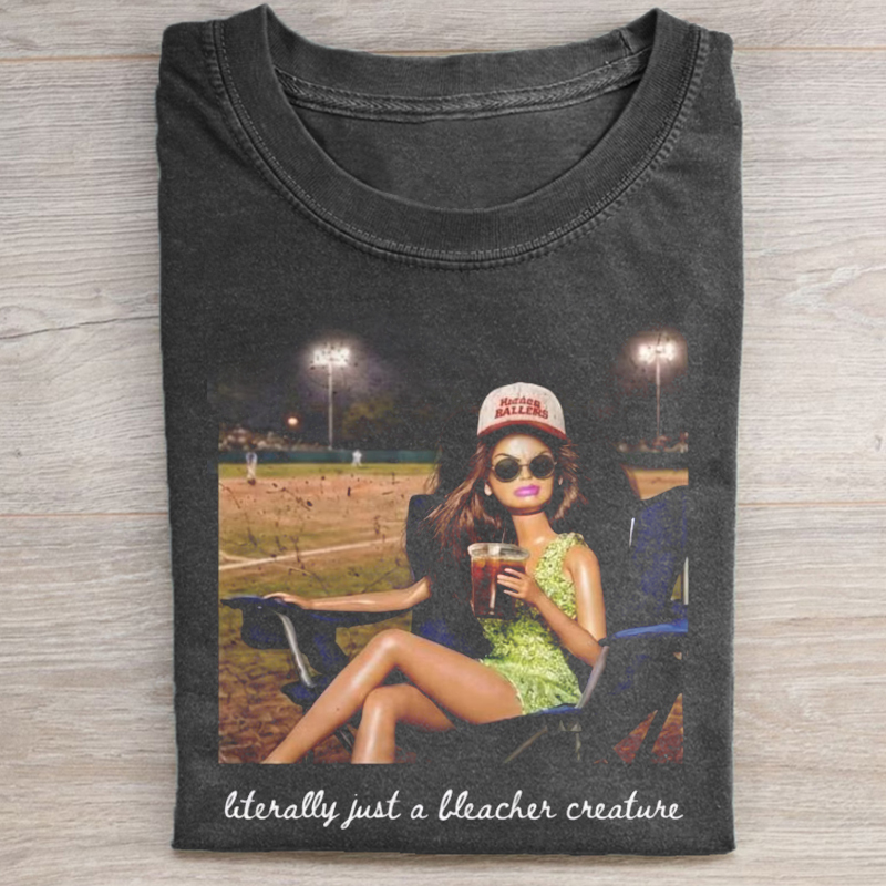 Funny Bleacher Creature Barbie T-shirt
