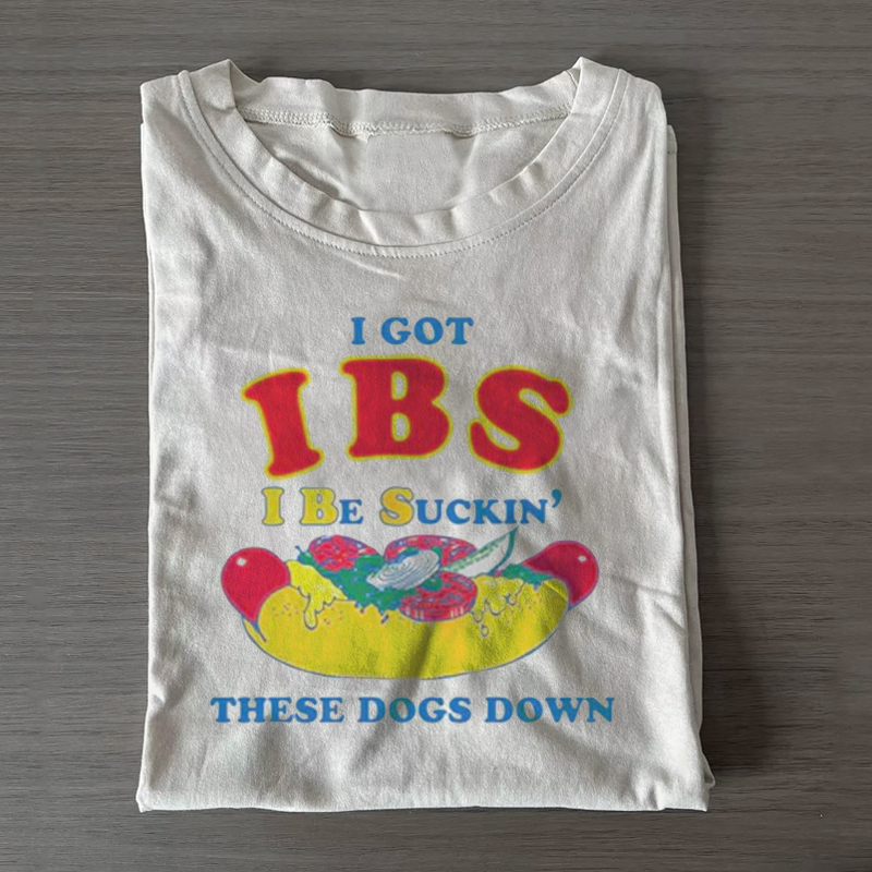 IBS Funny Hot Dog T-shirt