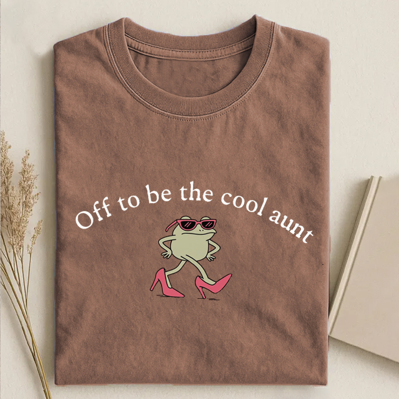 Off to Be the Cool Aunt T-shirt